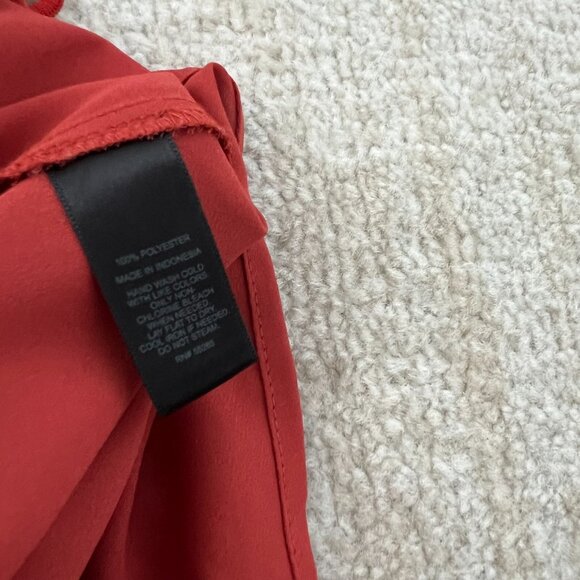 Express Lace Sleeve Low Back Flowy Boho Blouse Top XS - Picture 8 of 8